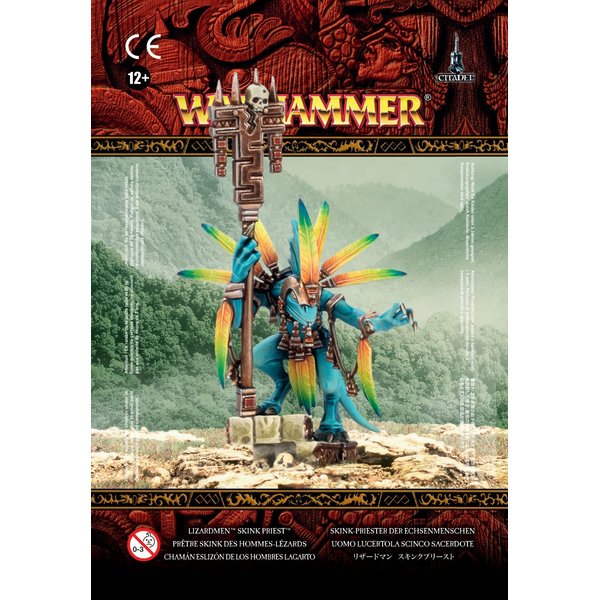 Games Workshop 99070208003 Skink Starpriest Tabletop and Miniature Gaming