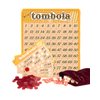 Extguds Tombola Bingo Game,Vintage Tombola Italian Game,Russian Lotto with number1-90 for Lottery, for up to 24 Players
