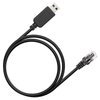 Plozoe Radar Detector Cord, USB to RJ11 Cable,RJ11 Plug Power Cable,for Escort Uniden Radenso XP Beltronics Cobra Whistler Radar Detector,Replacement Power Cable for Radar Detectors (RJ11-6.56ft)