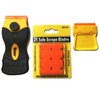 25 Plastic Double Edged Razor Blades with Titan Razor Scraper - Mini Scraper Combo