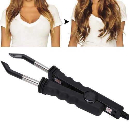 Hair Extension Connector, Professional Hair Extension Iron Bonding Tools with Adjustable Temperature for Hair Extensions