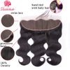Beauhair Brazilian Virgin Hair Body Wave 3 Bundles with Closure Free Part 8A Unprocessed Brazilian Body Wave Human Hair Weft Extensions with 4x4 Lace Closure Natural Color(16 18 20 with 16 Free Part)