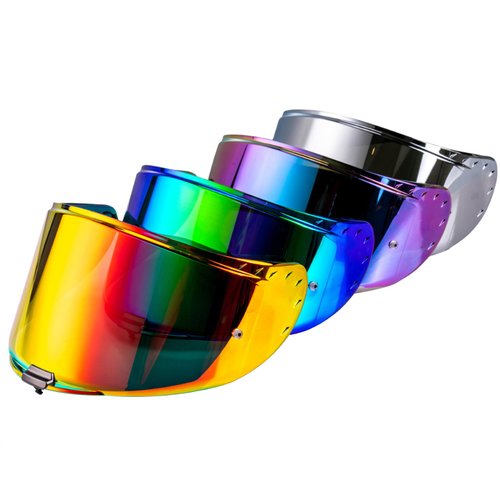 VCOROS Motorcycles Helmet Visor For LS2 Helmets Challenger Full Face Helmet Shield Accessories (Chrome Silver)