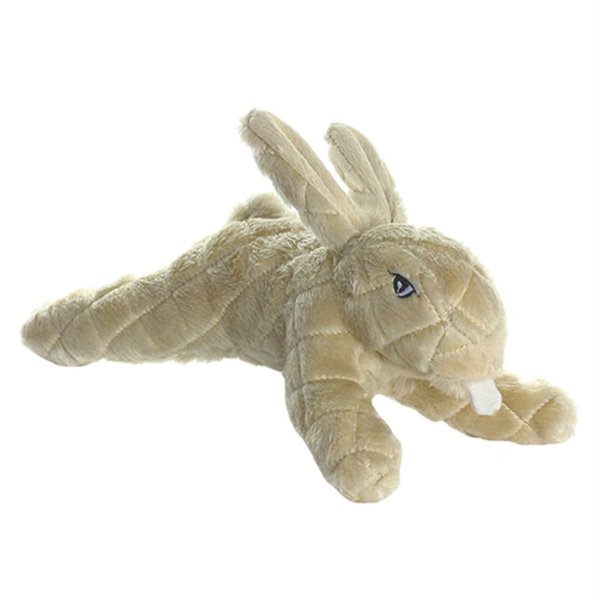 MIGHTY- Nature Rabbit Brown - Squeaker-Multiple Layers. Made Durable, Strong & Tough. Interactive Play Dog Toy (Tug, Toss & Fetch). Machine Washable & It Floats. (Regular)