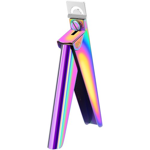 modelones Acrylic Nail Clippers, Professional Nail Clippers Cutters for Acrylic Nails False Nail Tips Extension Nails Manicure Tool for Nail Art Salon at Home Rainbow Color