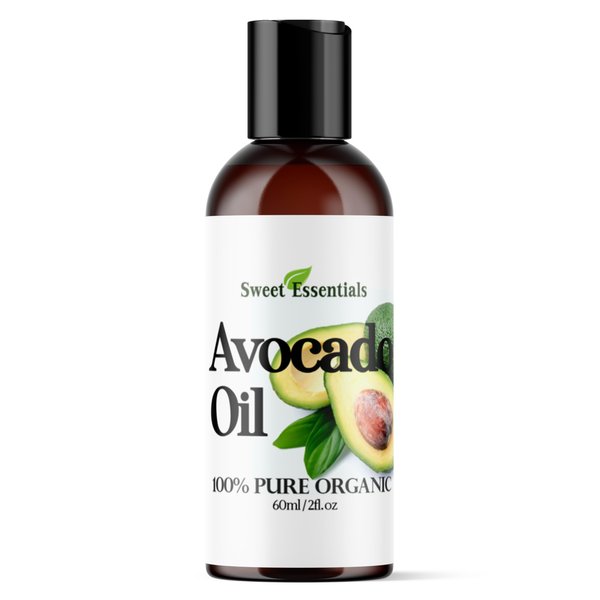 Premium Organic Avocado Oil, 2oz, Imported from Italy, 100% Pure, Non-GMO, Cold Pressed, Food Grade, Golden in Color