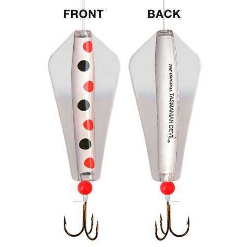 Tom's Taz Lures 004 Clown - 13.5 gram Tasmanian Devil Fishing Lure