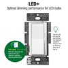Lutron Diva LED+ Dimmer Switch for Dimmable LED, Halogen and Incandescent Bulbs, 150W/Single-Pole or 3-Way, DVCL-153P-AL, Almond