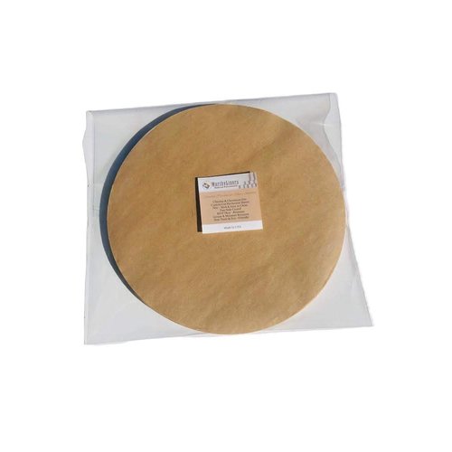 Worthy Liners Natural Parchment Paper Round/Circles 35 Pack (12")