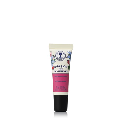 Neal's Yard Remedies Wild Rose Eye Brightener | Eye Cream for Dark Circles and Puffiness with Hyaluronic Acid | Certified Organic Eye Cream | Vegan Eye Cream | 0.34 fl.oz.