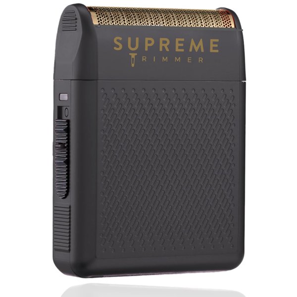 Supreme Trimmer Solo Mens Single Foil Shaver STF101 (150 Min Runtime) Cordless Powerful USB-C Mini Size Travel Razor for Barbers, & Home use |Black