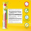 German Vitamin C 180 mg - 40 Vegan Drink Effervescent Tablets - Lemon Lime Flavor - Made in Germany