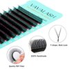 VAVALASH Y Lash Extensions C Curl 0.07mm 8-15mm Mix Tray Easy Premade Volume 4D Fans Eyelash Extension YY Type Natural Volume Lashes Extension Soft Matte Black Lashes (YY-0.07-C-8-15mm)