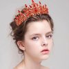 CHANACO Birthday Crown Tiaras for Women Its My Birthday Sash Red Crystal Birthday Tiara Rhinestone Birthday Headband Princess Crown for Girls Hair Accessories Happy Birthday Party Decorations