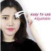 84/60 Pairs Lazy Quick Eyebrow Stickers 12 Styles Eyebrow Card Template Eyebrow Aids Guide Tattoos Makeup Tools Adjustable (84pcs)