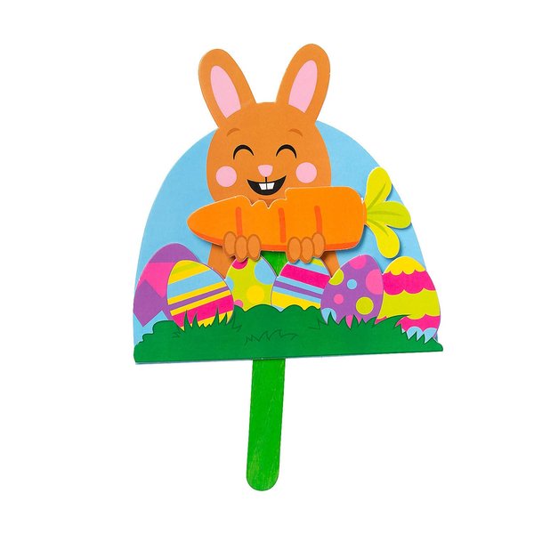 Easter Feed The Bunny Pop-Up Craft Kit, Makes 12