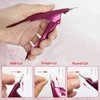 16 Pcs Nail Glues Set,10 PCS Nail Glue For Acrylic Nails,Adhesive Super Bond for Fake Nails,1 Nail Clipper Cutter For Fake Nails,5 Double sided Emery Nail Files,Nails Manicure Salon Nail Art DIY