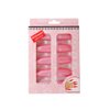 KINGMAS 10 Pcs Gel Nail Polish Remover Clips, Plastic Acrylic Nail Art Remover Soak Off Wrap Cleaner Cap Clip