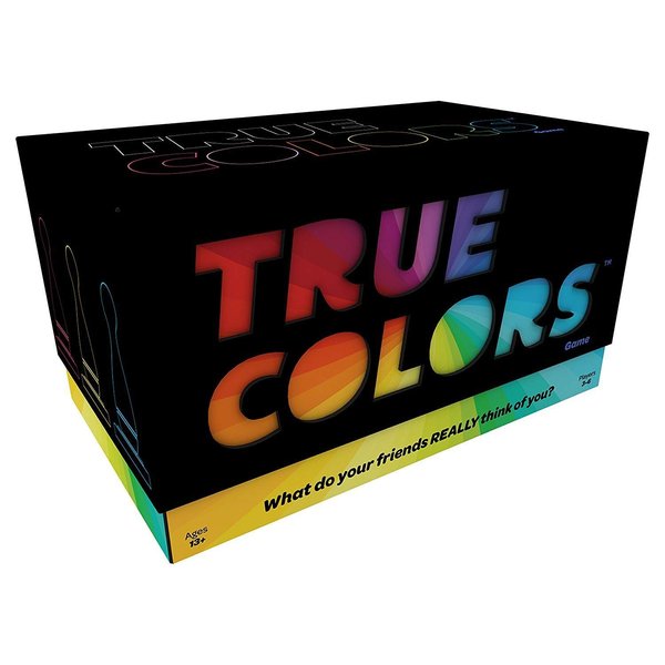 Games Adults Play - True Colors Card Game - What Do Your Friends Really Think of You?, Black