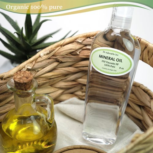 Dr Adorable - 8 oz - Mineral Oil - 350 Viscosity Nf 100% Pure Premium