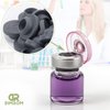 100Pcs Self Healing Injection Ports - Rubber Stoppers Glass Bottles with Rubber Stopper Liquid Mushroom Jar - Vials for Injection Bottle Stopper - 13 mm Opening Glass Vial Liquid Culture Jars Liquid
