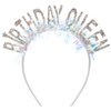 Canitor Birthday Queen Birthday Headband for Women Girls Birthday Crown Birthday Girl Headband Birthday Tiara Happy Birthday Party Decorations Birthday Gifts