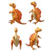 Self standing Dinosaur Tyrannosaurus Animal Balloons for Birthday Party Baby Shower Decoration Kit Inflatable Party Supplies Decorations Gift Kids and Adults (3D Spinosaurus Green)