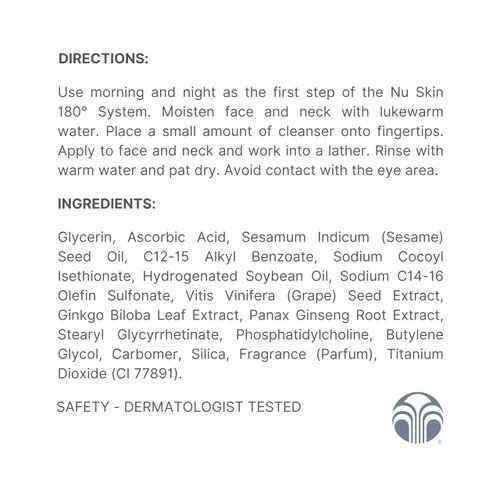 Nu Skin 180° Anti-Aging Face Wash