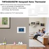 Thermostat Wall Plate Compatible with THP2400A1027W Honeywell Home Thermostat Coverplate Assembly Wall Mount Plate -White