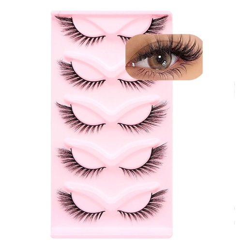 Jayten Luxury False Eyelashes (Cat Eye), Black