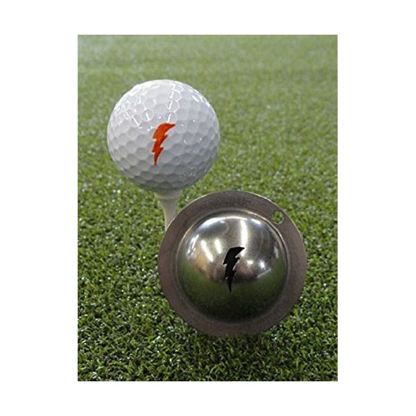 Tin Cup Bolt Golf Ball Marking Stencil, Steel
