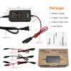 ULTRAPOWER 4-Amp 14.6 Volt LiFePO4 Battery Charger,12.8 Volt LiPO Lithium Battery Charger,4-Stages Smart Battery Charger for Cars,Motocycles,Golf Carts,UAV,Fishing Boat,Automatically Active BMS