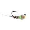 The Fly Fishing Place Barbless Tactical Czech Nymph Fly Fishing Flies Collection - One Dozen Tungsten Bead Euro Nymphing Fly Assortment - 2 Each of 6 Patterns - Hook Sizes 12, 14 and 16