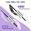 B&Q Lash Bond and Seal Waterproof 10ML Bond and Seal Lash Glue Long Lasting Lash Cluster Glue Black Lash Bond DIY Lash Extension Bond and Seal for Beginner Eyelash Bond and Seal (YJShuangT-Black)