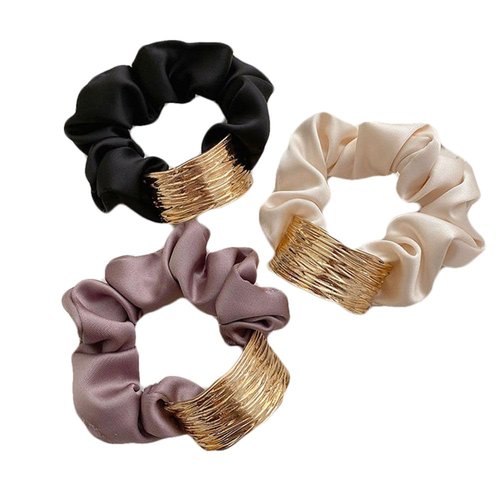 Leadigol Ponytail Holder Cute Simple Korean Style Hair Rope Hair Accessories Cloth Gift For Girls Elastic Women Hair Ring