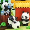 MAISHEKE Mini Panda Building Blocks-793pcs,Micro Building Blocks for Adults,Mini Panda Building Toy,Micro Blocks Set for Boys and Girls,Birthday Gifts for Adults and Kids (Handstand)