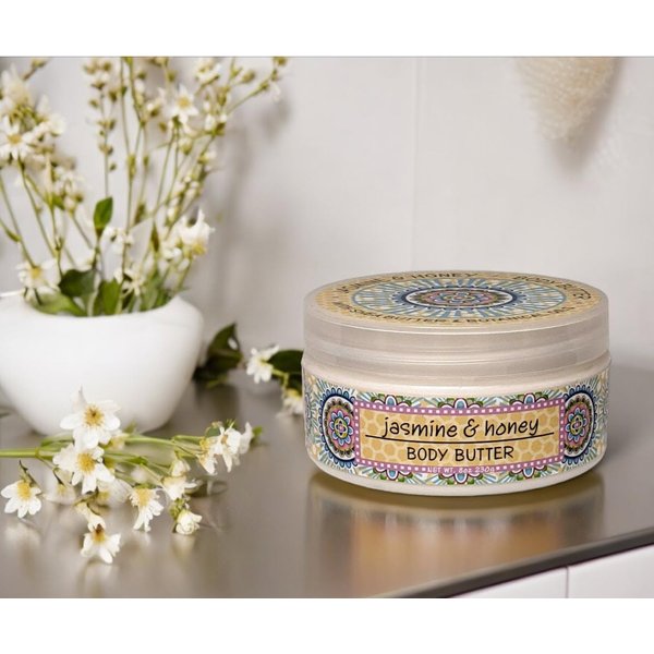 Greenwich Bay Trading Company Jasmine Honey Body Butter 8ozs