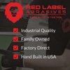 Red Label Abrasives 4 X 24 Inch 400 Grit Silicon Carbide Sanding Belts, 3 Pack