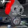 glorider 4Pcs Universal Wheel Spacers 5mm for Most 4 Lug & 5 Lug Wheels, PCD 98mm to 120mm, 4x100 4x108 4x100 5x100 5x108 5x110 5x112 5x114.3 5x115 5x120 5x4.5 5x4.75 Multiple Bolts Pattern Vehicle