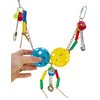 Bonka Bird Toys 1708 Chain Spoon Parrot Bird Toys Toys cage African Grey Cockatoo Macaw