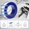 4 Rolls Teflon Tape,Plumbers Tape(1/2 Inch X 520 Inches),PTFE Tape for Sealing Tape,Plumbing Tape,Sealant Tape,Thread Seal Tape for Shower Head,Water Pipe,Prevent Leakage,Thicker