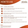 Zenia 100% Pure Indigo Powder and Henna Powder Hair Color Combo Kit | for Coloring Hair and Beard Black | 100 Grams Each | All Natural, Chemical Free, PPD-free, Ammonia-free