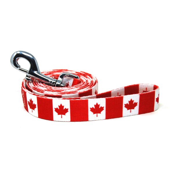 Dog Leash with The Canada Flag Design | Great for National Holidays, Special Events, Festivals, Independence Days and Every Day Strong Safe | 4 or 6 foot long