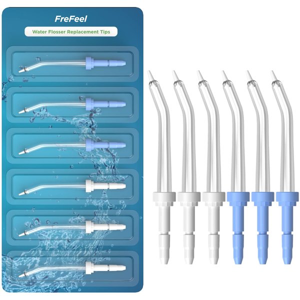 Replacement Tips for Waterpik Water Flosser (6 Pik Pocket Tips)