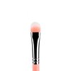 Bdellium Tools Professional Makeup Brush - Pink Bambu Series 775 Duet Fiber Shader - With Soft Synthetic Fibers, For Shading Eyeshadow (Pink, 1pc)