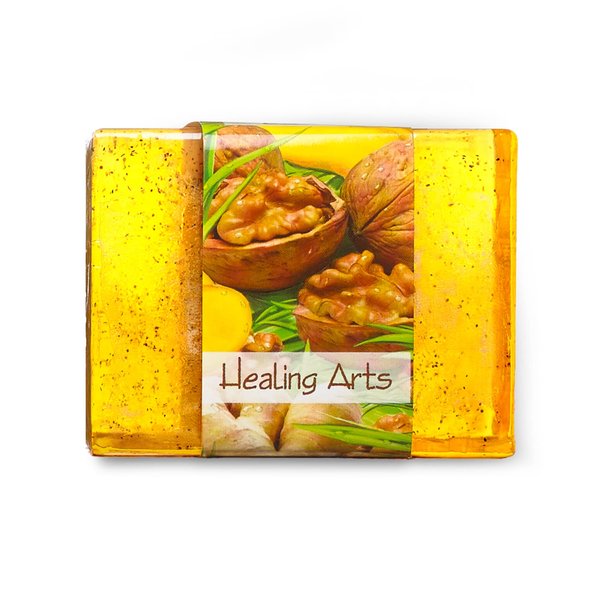Glycerin Bar Soap Healing Arts Scent - Natural, Vegan-Friendly, Hypoallergenic - Moisturizing and Hydrating with 100% Vegetable Glycerin - Sulfate-Free, Paraben-Free, Chemical-Free - 4.5 oz