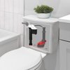 Korky 818BP QuietFILL Universal Toilet Fill Valve and Premium Flapper Easy to Install and Quiet-Made in USA, 2 Inch, Black