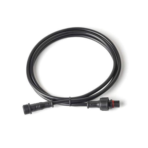 BTF-LIGHTING 5PCS 6.56ft 2meter 2 Pin 0.32mm²/22AWG IP65 Extension Cable Wire with Male and Female Connectors at Both Ends for Single Color 5630 5730 5050 etc LED Strip 15mm nut Small Size