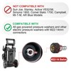 WOJET Pressure Washer Adapter Set, Quick Disconnect Kit, M22 Swivel to 3/8'' Quick Connect, 3/4" to Quick Release, M22 to M22 Convert
