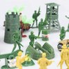 TOY Life 95 PCS Army Men, Army Toys, Toy Soldiers for Boys, Plastic Army Men Action Figures, Military Toys, Green Army Men Playset, Soldier Toys, Army Guys, Army Action Figures, Toy Army Men